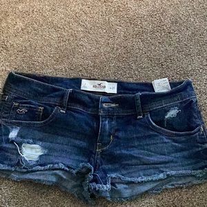 Holister denim shorts